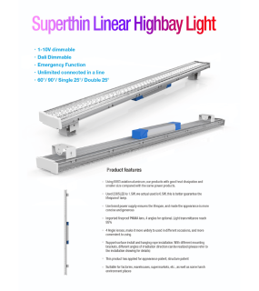 Đ&egrave;n Linear Highbay Si&ecirc;u Mỏng Winstar