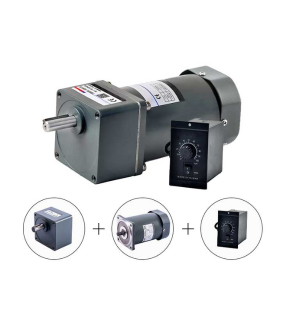 Motor giảm tốc mini 200W 1 Pha 220V (C&oacute; chỉnh tốc độ)