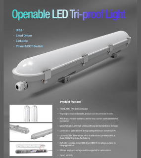 Đ&egrave;n LED Tri-proof Openable Winstar Ch&iacute;nh H&atilde;ng