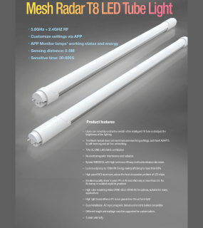 Đ&egrave;n LED T8 CCT & POWER Switch Winstar 