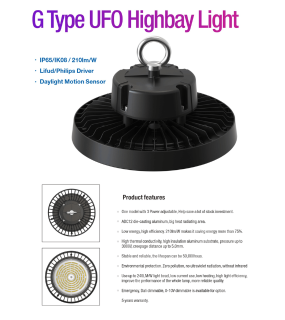 Đ&egrave;n LED Nh&agrave; Xưởng WINSTAR F Type UFO Highbay